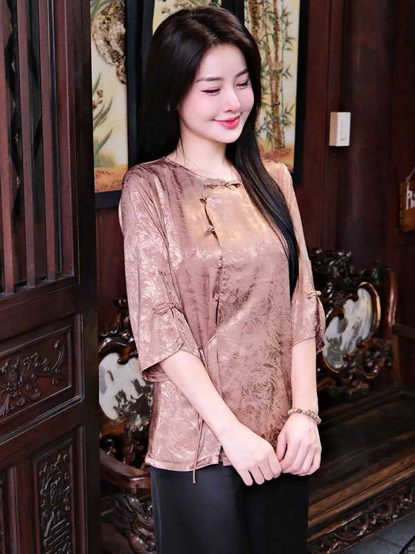 Bộ cách tân lụa gấm hải đường quanaodichua (4) Bộ cách tân lụa gấm hải đường quanaodichua (4)