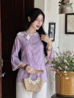 bộ cách tân nữ lụa gấm nơ quanaodichua (5)
